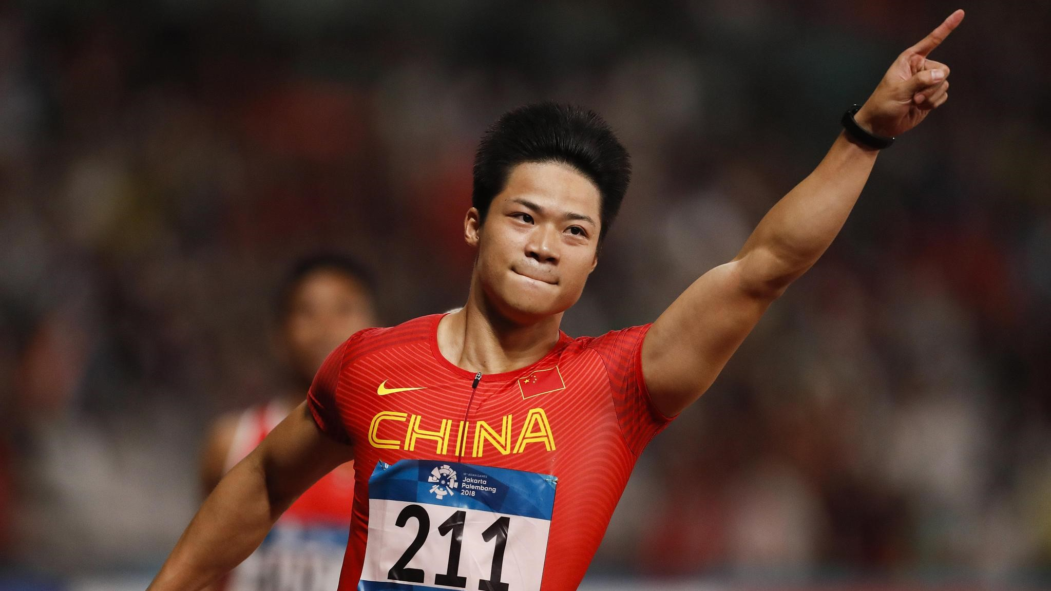 Su Bing Tian, Chinese 100m sprinter.
